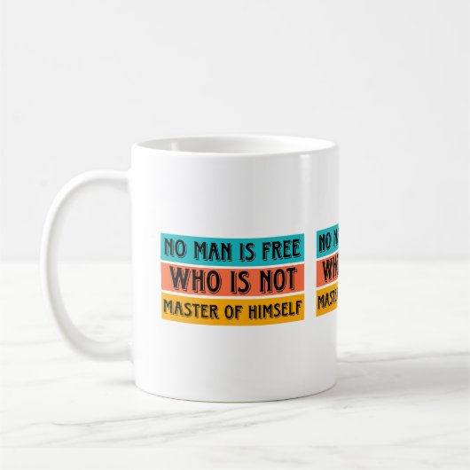 Citation motivationnelle Mug (Gauche)