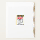 Citation Motivationnelle N'abandonne jamais abando (Dos)