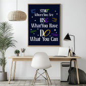 Citation Motivationnelle - Poster Inspiration Mini