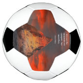 Citation Motivative Mont Everest Orange Sunrise (Tourné)