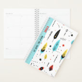 CITATION MOTIVÉE CUITE COULEUR BLANCHE BOHO MOTIF (Devant avec enveloppe)