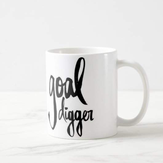 Citation noir blanc Mug brosse But Digger Boss (Droite)