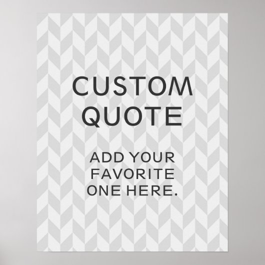 Citation personnalisée, affiche inspirante, chevro (Devant)
