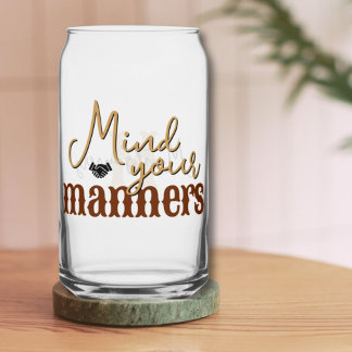 Citation Sud Pensez À Vos Manners Design Tan