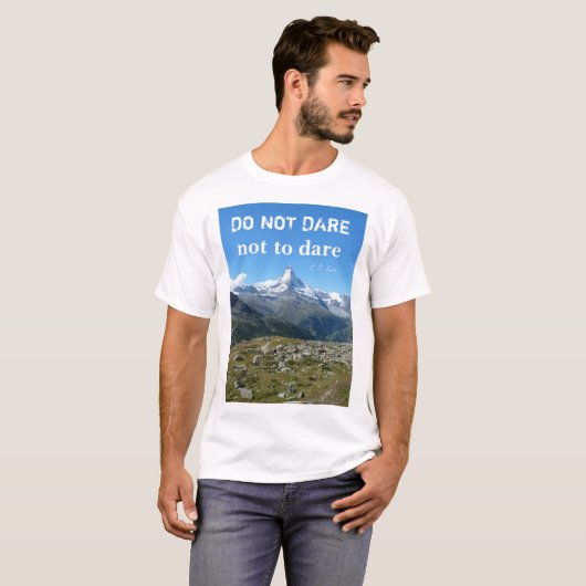 Citation Voyage Matterhorn T-shirt (Devant entier)