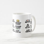 Citations amusantes de vie relative Mug (Devant droit)