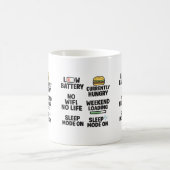 Citations amusantes de vie relative Mug (Centre)