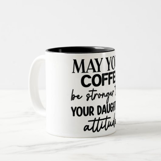 Citations amusantes/Discours Mug (Devant gauche)
