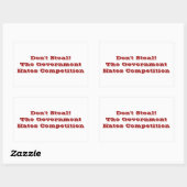 Citations amusantes pour Stickers Rectangle (Feuille)