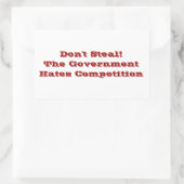 Citations amusantes pour Stickers Rectangle (Sac)