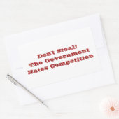 Citations amusantes pour Stickers Rectangle (Enveloppe)