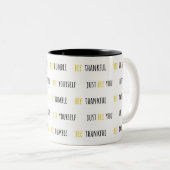 Citations d'abeilles mignonnes café Mug (Devant droit)