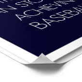 Citations de baseball pour motivation : affiche de (Coin)