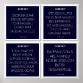 Citations de baseball pour motivation : affiche de (Devant)