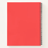 Citations de carnet de notes personnalisé en spira (Dos)