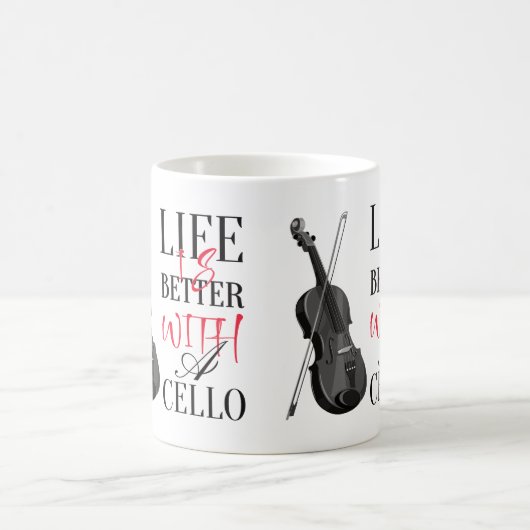 Citations de cello Mug (Centre)