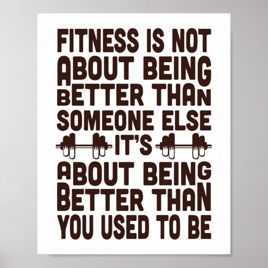 Citations De Fitness Motivationnelle, Affiches De (Devant)