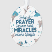 Citations de foi et Motif d'oiseaux (devant)