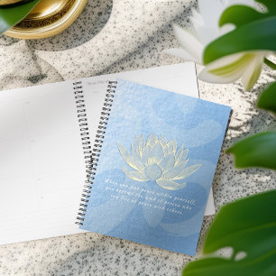 Citations de l'instructeur de méditation Blue Gold