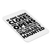 Citations De Motivation Drôle Haunted House Magnet (Côté Droit)