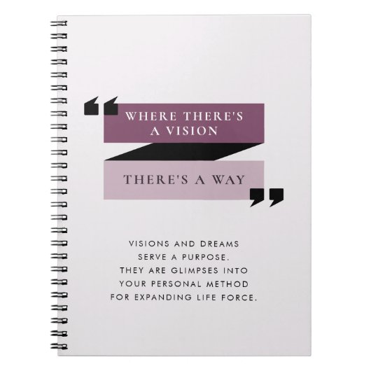 Citations de motivation Journal de visions et de r (Devant)