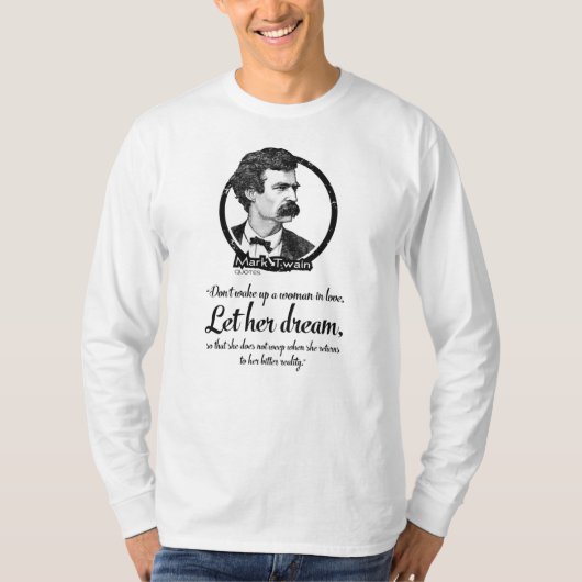 Citations de t-shirt par Mark Twain (Devant)