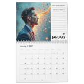 Citations de vie Inspirationnelles 2025 Calendrier (Jan 2027)