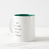 Citations drôles de collègues Mug cadeau d'humour (Devant gauche)