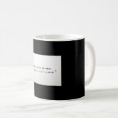 Citations drôles sur la tasse (Devant droit)