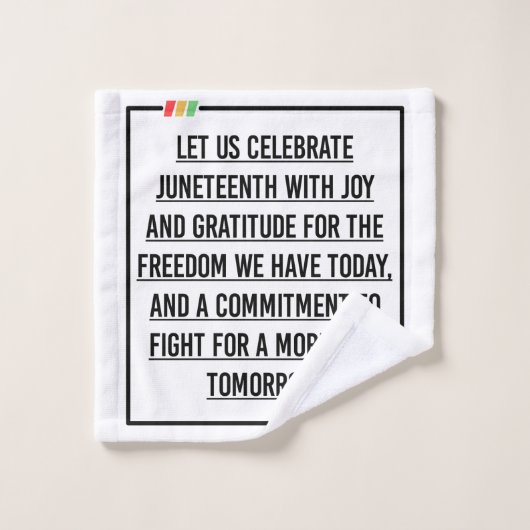 Citations du 11° siècle, Liberté des Africains-Amé (Gant de toilette)