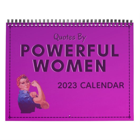 Citations Du Calendrier Powerful Women 2023 (Protection)