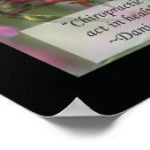 Citations et déclarations de chiropratique Poster (Coin)