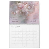 Citations Floral Love 2023 Calendrier (Feb 2027)