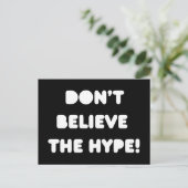 citations funky ne croient pas la carte postale hy (Debout devant)