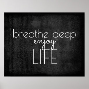 citations inspirantes poster profiter de la vie