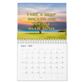 Citations Inspiration Collection Wall Calendrier (Mar 2027)