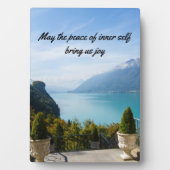 Citations Inspiration Plaque de table avec Easel (Devant)