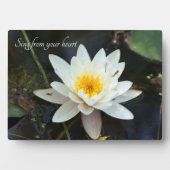 Citations Inspiration Plaque de table avec Easel (Devant)