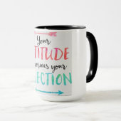 Citations Inspirationnelles Mug (Devant droit)