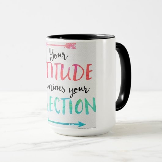 Citations Inspirationnelles Mug (Devant droit)