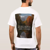 Citations Inspirationnelles T-Shirt Design : (Dos)
