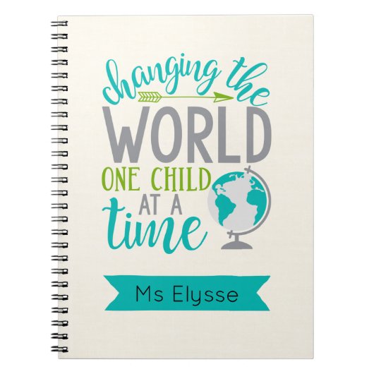 Citations motivationnelles Carnet de lin pour ense (Devant)