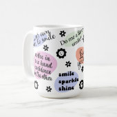 Citations motivationnelles - Inspirer la Mug 3D (Devant gauche)