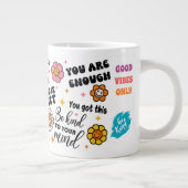 Citations positives en santé mentale Mug (Droite)