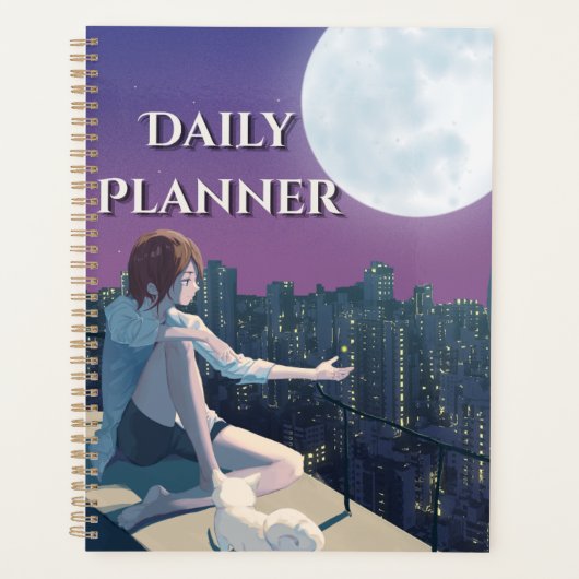 Cité au Clair de Lune "Planificateur Quotidien" | (Devant)