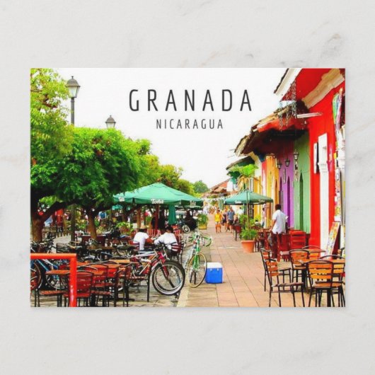 Cité coloniale de Grenade Nicaragua Carte postale (Devant)
