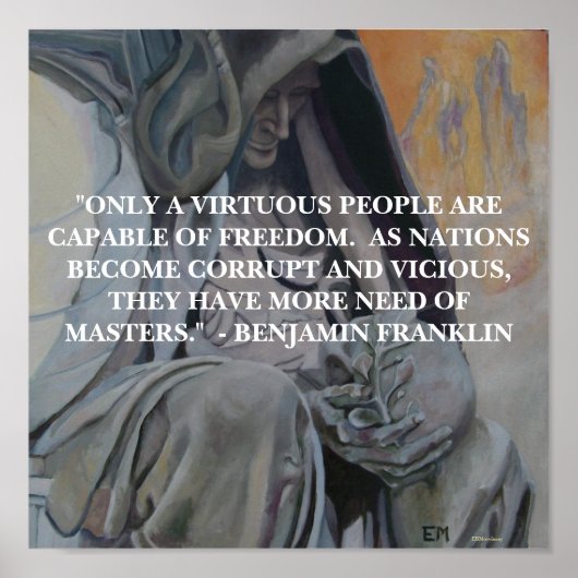 CITE DE BENJAMIN FRANKLIN - POSTER (Devant)