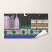 Cité de Nuit (Serviette à main)