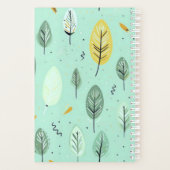 CITE MOTIVÉE PASTEL VERT BOHO MOTIF (Dos)