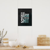 Citer art poster de typographie inspirateur amusan (Cuisine)